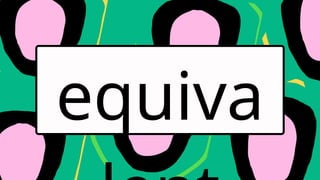 equiva
 