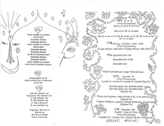 Rainbow songbook part 1