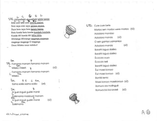 Rainbow songbook part 1
