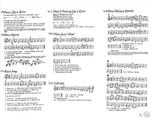 Rainbow songbook part 1