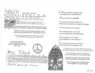 Rainbow songbook part 1