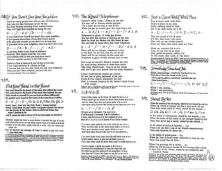 Rainbow songbook part 1