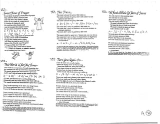 Rainbow songbook part 1