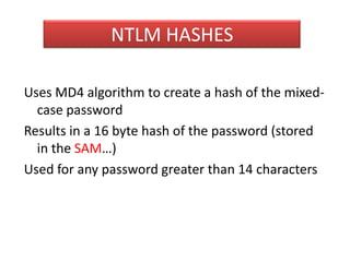 LM hashes