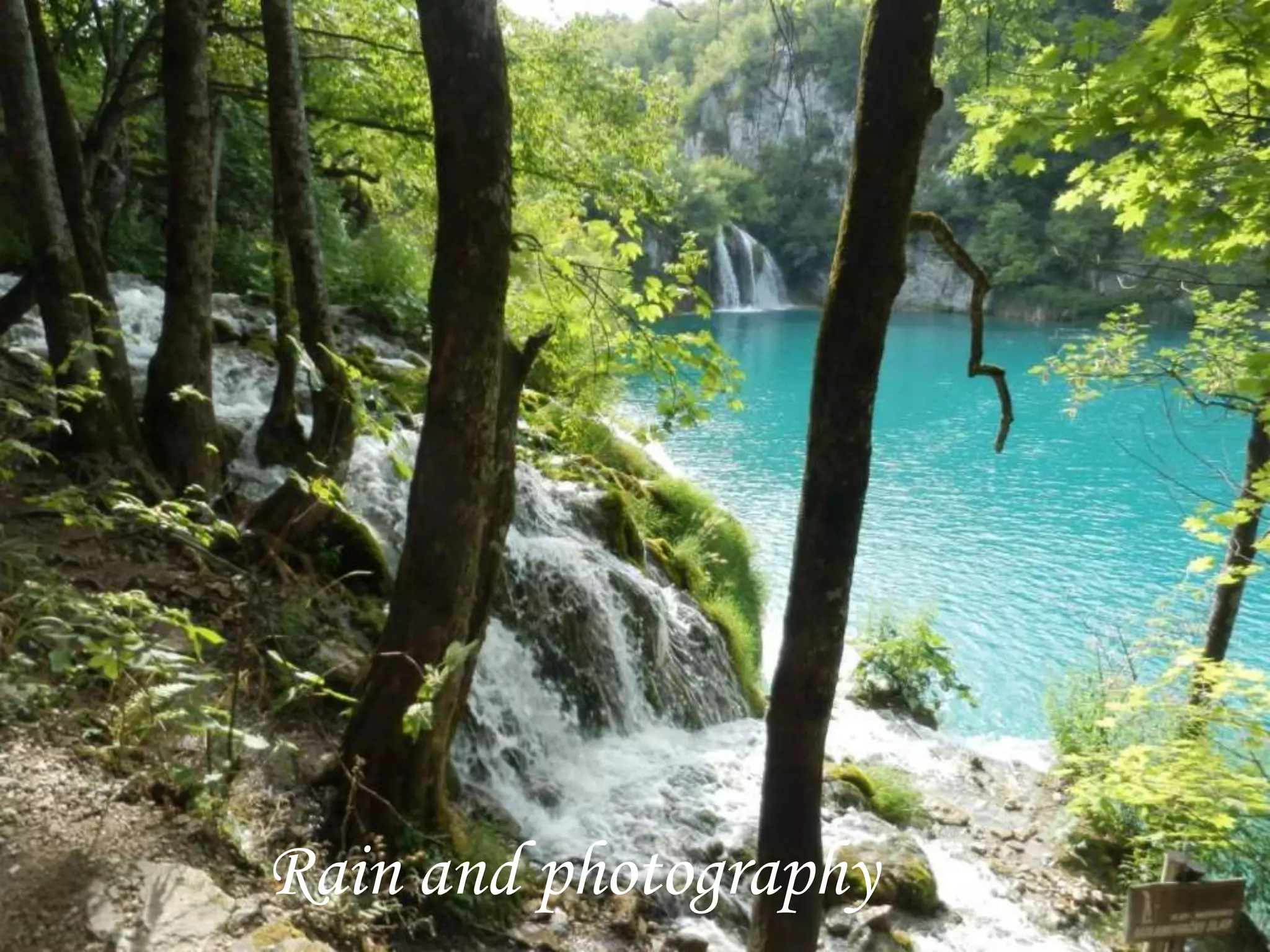 Rain and photography
 