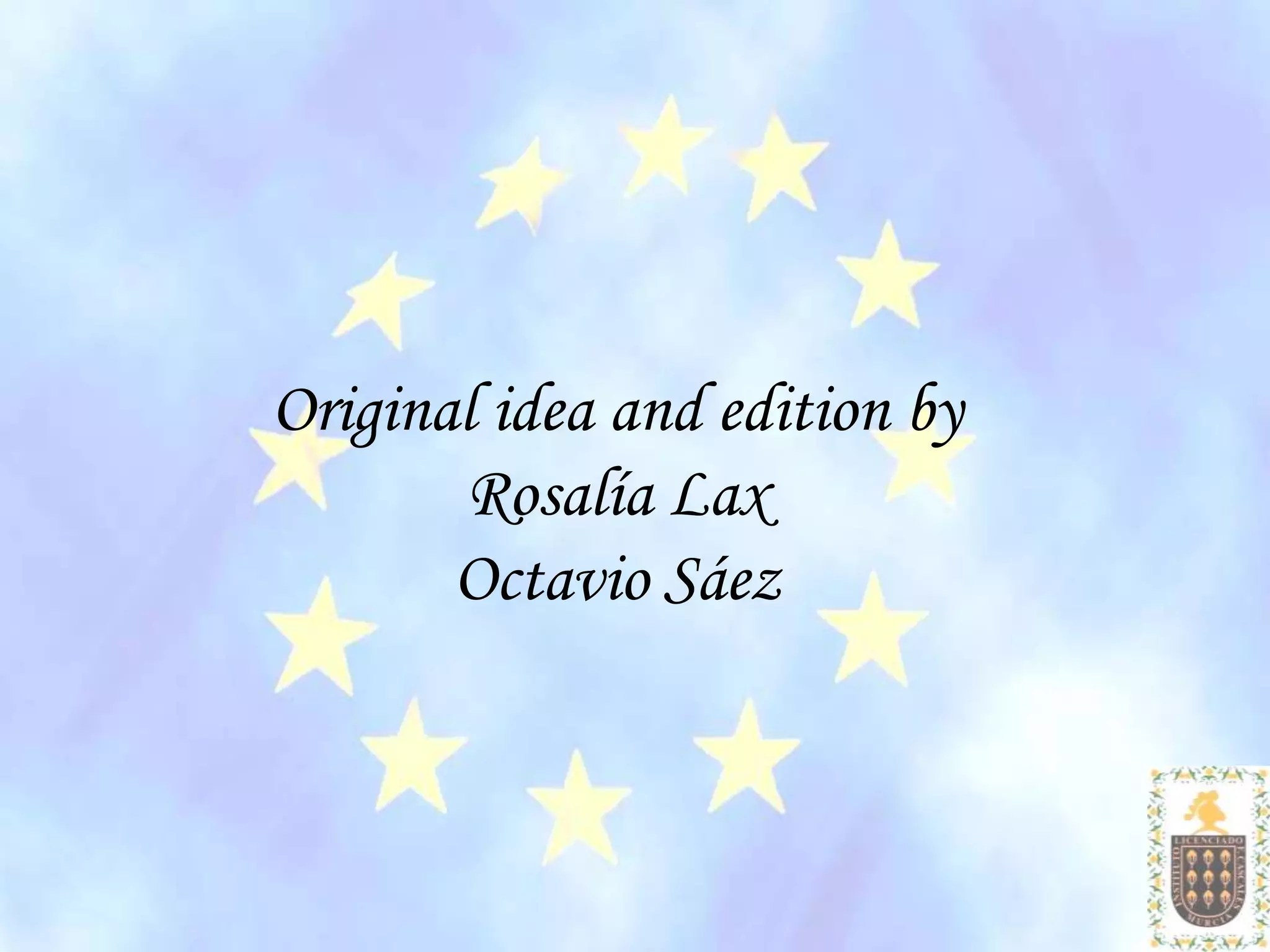 Original idea and edition by
       Rosalía Lax
       Octavio Sáez
 