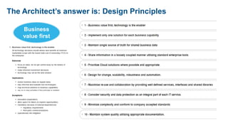 Application Harmonisation using Design Principles in LeanIX | PDF