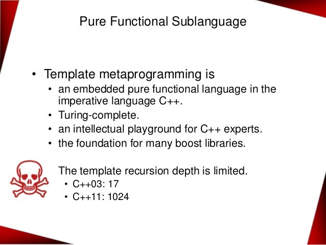template metaprogramming programming at compile time template metaprogramming programming at compile time