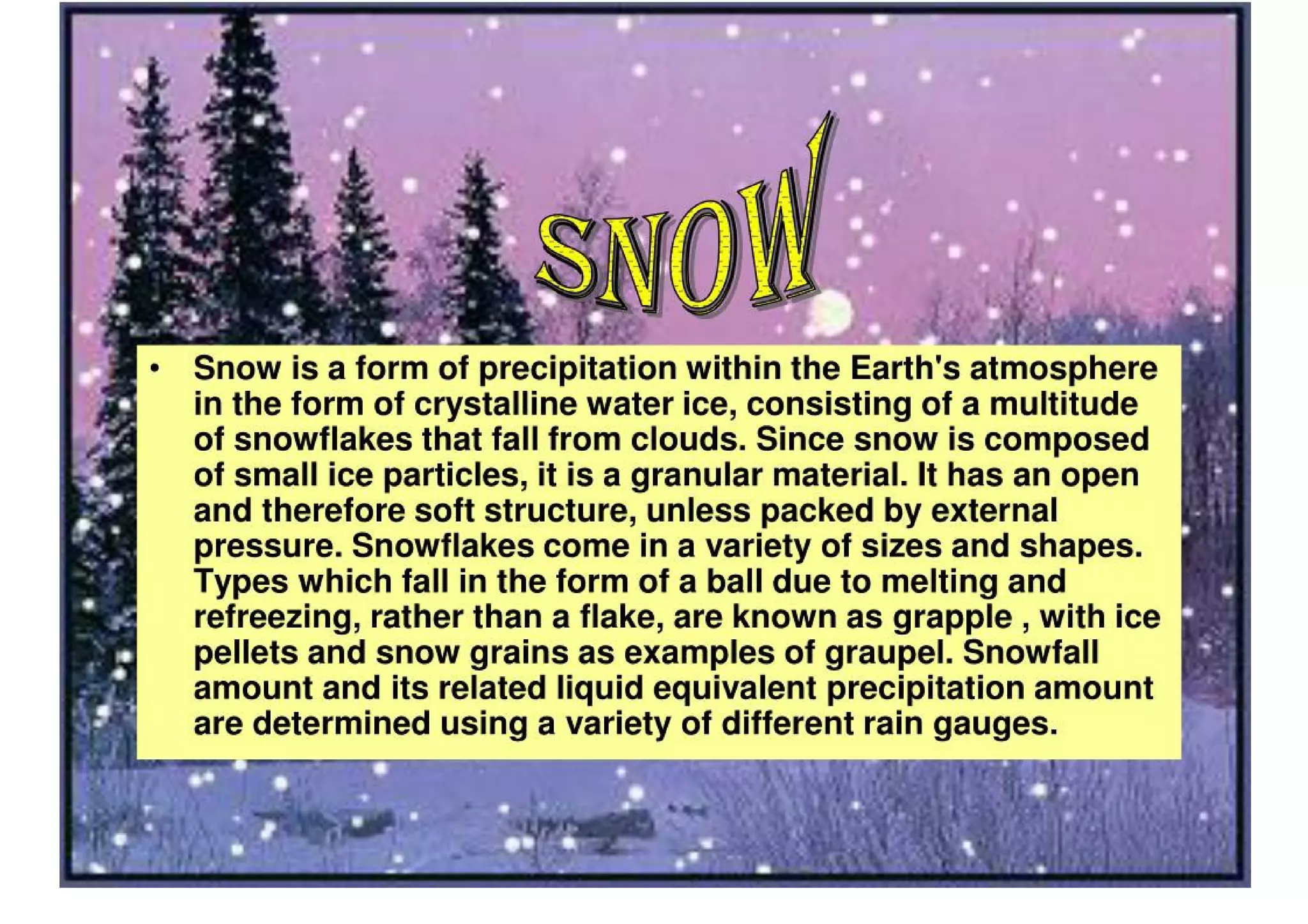 RAINFALL DATA ANALYSIS
