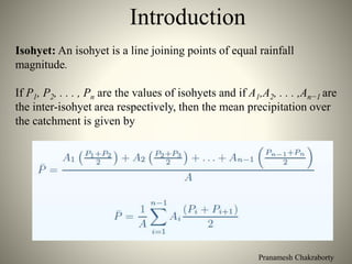 Isohyet Example Rainfall measurement methods | PPTX