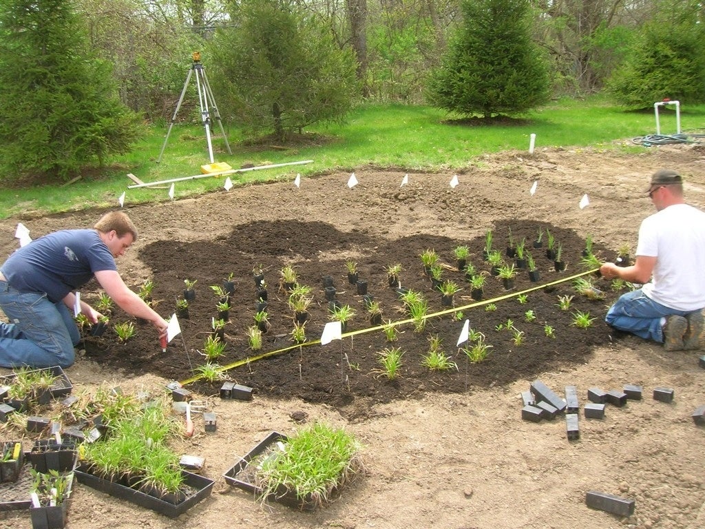Rain Garden Construction from Frazee Gardens (April 23, 2011)