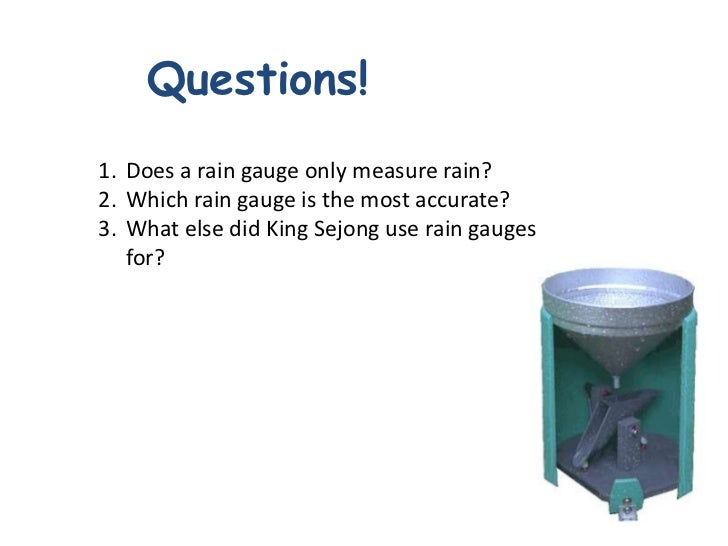 Rain gauge Pd. 4