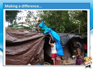 Making a difference…
 