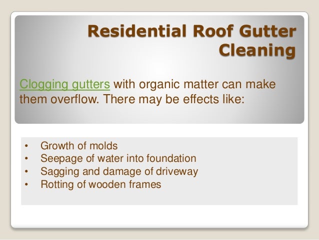 Roof Rain Gutter Cleaning Service - SunshineGuttersPRO