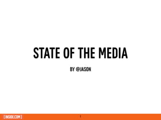 state of the media!
by @Jason
1
 