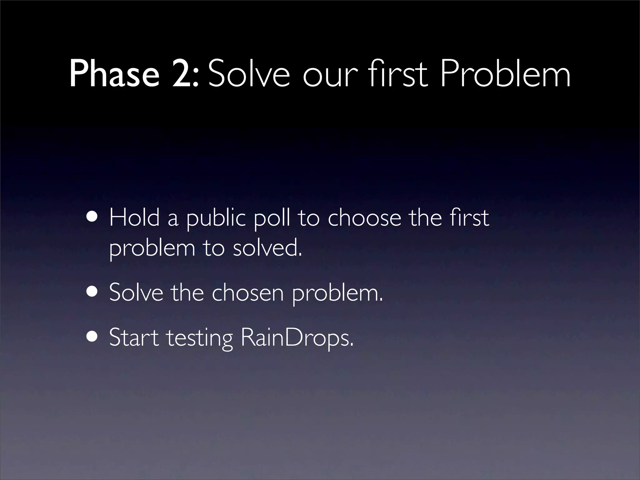 Rain up presentation (erlang factory) | PPT