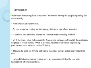 Rain Water MAIN Harvesting Presentation 2025.ppt