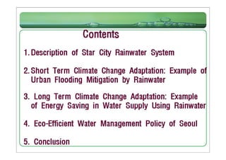 Rainwater Harvesting System at Star City  
