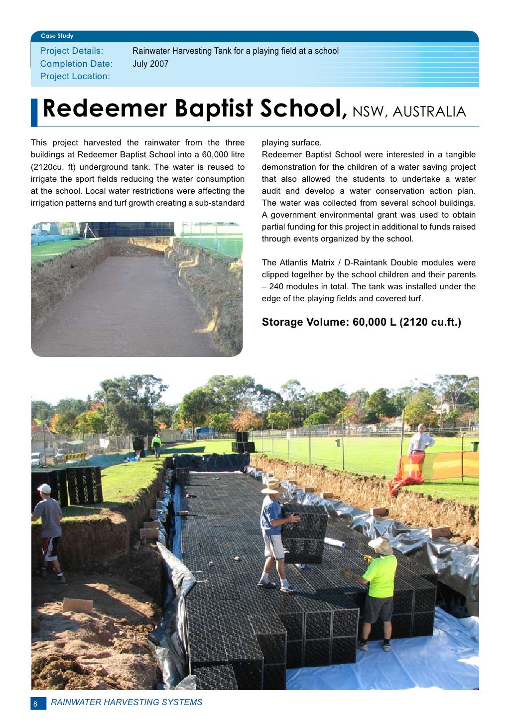 Water harvesting techniques image