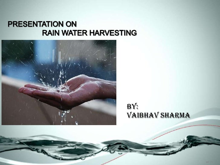 Rain water harvesting vaibhav