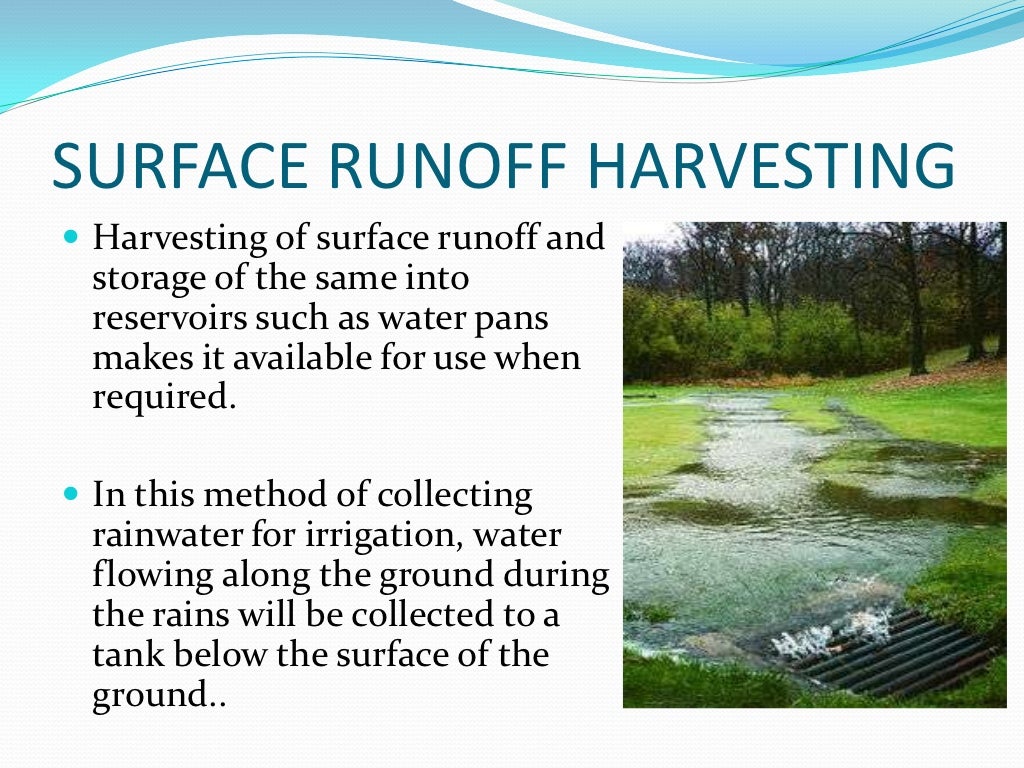 Rainwater hervesting