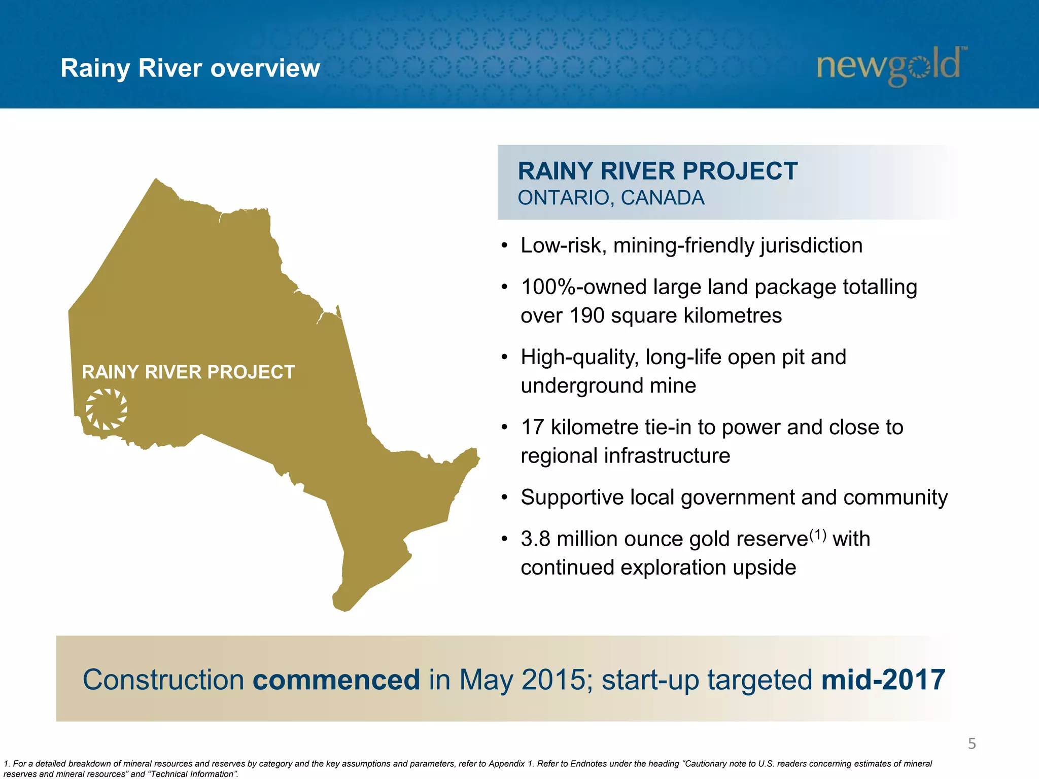 Rainy river site visit presentation v final | PDF