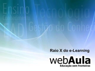 Raio X do e-Learning 