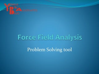 Problem Solving tool
 