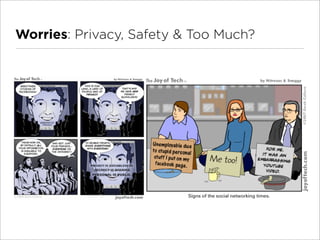 Worries: Privacy, Safety & Too Much?
 
