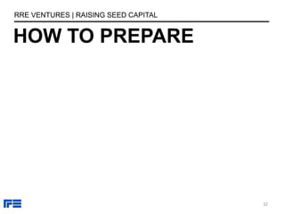 Raising Seed Capital