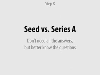 Raising seed capital for startups