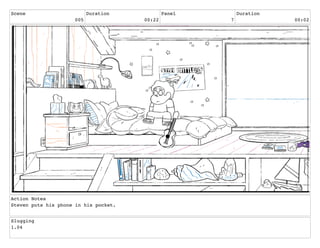 Scene
005
Duration
00:22
Panel
7
Duration
00:02
Action Notes
Steven puts his phone in his pocket.
Slugging
1.04
 