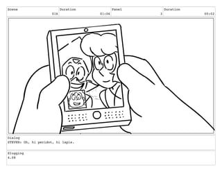 Scene
016
Duration
01:06
Panel
3
Duration
00:02
Dialog
STEVEN: Oh, hi peridot, hi lapis.
Slugging
4.08
 