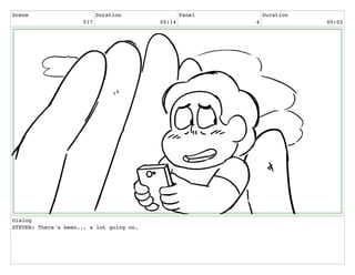 Scene
017
Duration
00:14
Panel
4
Duration
00:02
Dialog
STEVEN: There's been... a lot going on.
 