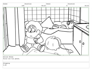 Scene
168
Duration
00:22
Panel
6
Duration
00:02
Action Notes
Pulls out his phone.
Slugging
0.06
 