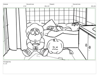 Scene
170
Duration
00:10
Panel
1
Duration
00:02
Slugging
0.10
 