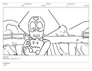Scene
126
Duration
00:10
Panel
3
Duration
00:02
Dialog
PERIDOT: Actually- I-
Slugging
2.02
 