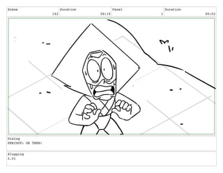 Scene
142
Duration
00:10
Panel
1
Duration
00:02
Dialog
PERIDOT: OK THEN!
Slugging
2.01
 