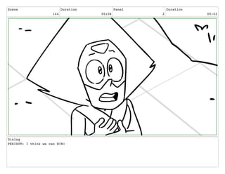 Scene
144
Duration
00:04
Panel
2
Duration
00:02
Dialog
PERIDOT: I think we can WIN!
 
