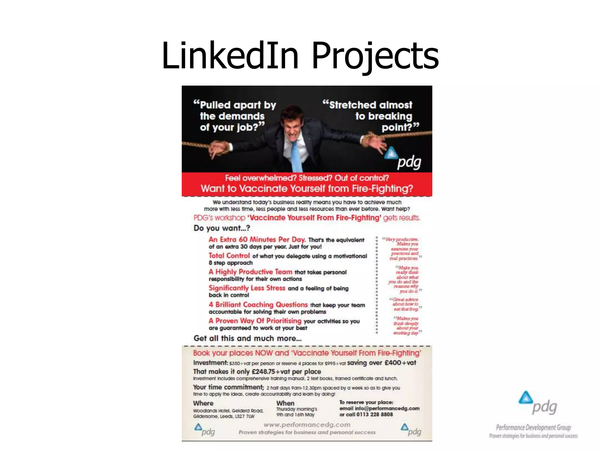 LinkedIn Projects
 