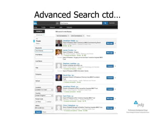 Advanced Search ctd…
 