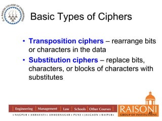 Cryptography and Encryptions,Network Security,Caesar Cipher | PPTX
