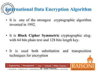 Cryptography and Encryptions,Network Security,Caesar Cipher | PPTX