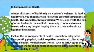 Comprehensive Guide to Physical Education and Health Components in ...