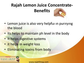 Lemon Raj RAJAH-LEMO | PPTX