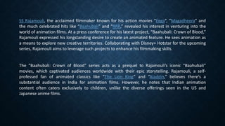 Rajamouli to eye animation film as next project.pptx