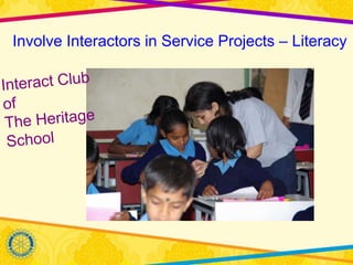 Interact Service/project Interact - Rotary | PPTX