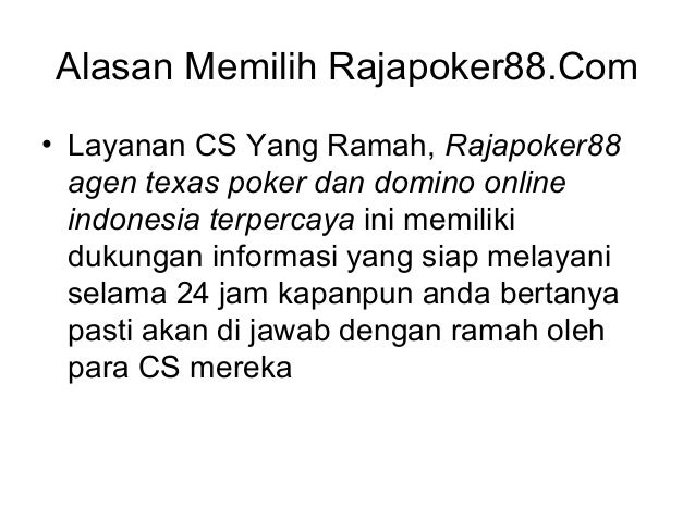 rajapoker88 best