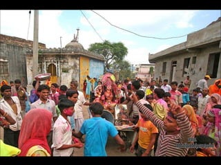 Procesión de Durga, durante el festival de Dussehra, en Harmony www. laboutiquedelpowerpoint. com 