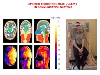 SPECIFIC ABSORPTION RATE  ( SAR )   IN COMMUNICATION SYSTEMS 